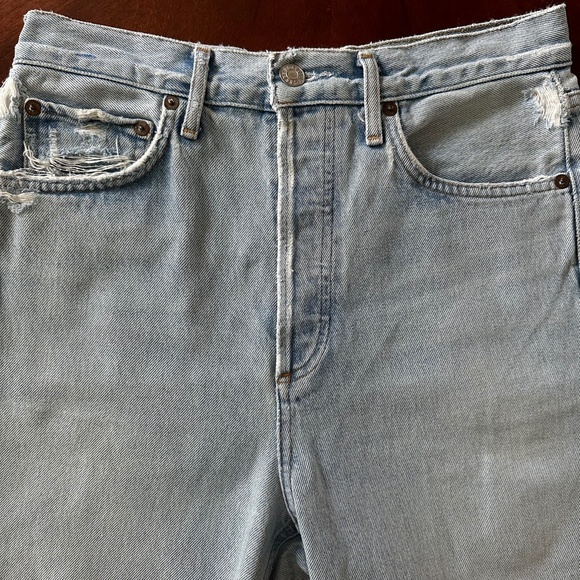 AGOLDE 90’s Loose Fit Jeans ALTERED to Shorts in Snapshot - Picture 6 of 12